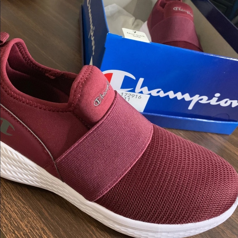 Maroon Champion Sneakers